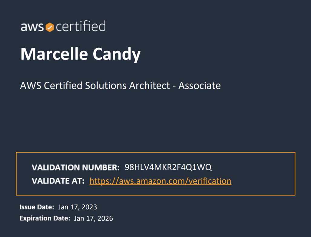 AWS Certified Solutions Architect – Associate